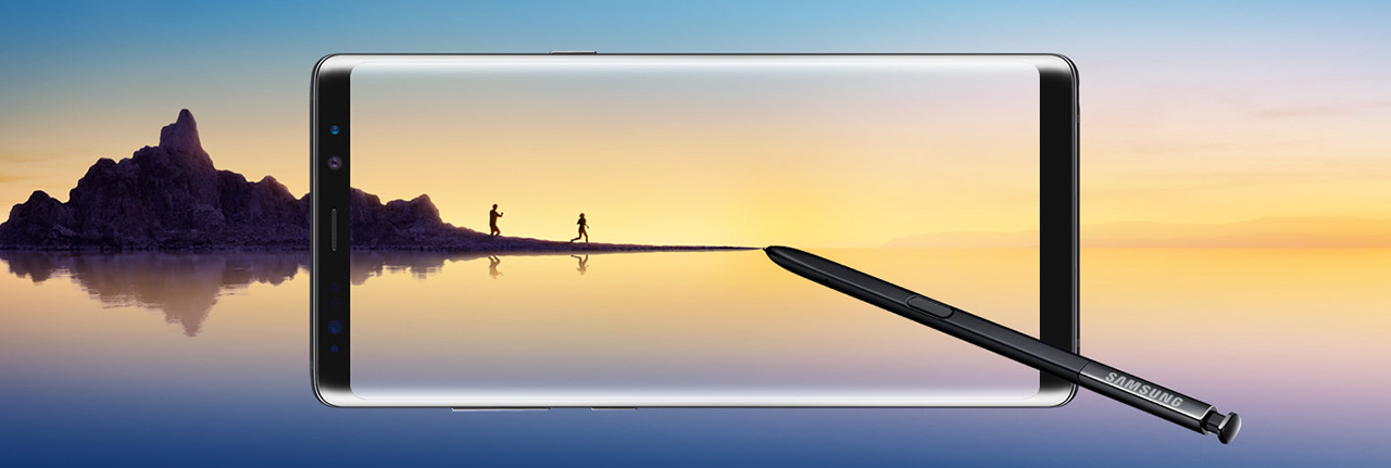 обзор отображение картинки на экране смартфона Самсунг со стилусом Samsung